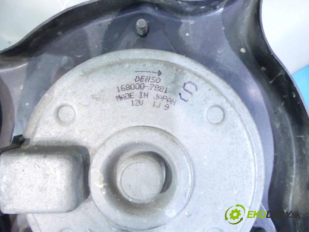 Suzuki Swift Mk6 2005-2010 1.3 16v 92 HP manual 67,5 kW 1328 cm3 5- Ventilátor chladiča 168000-7881