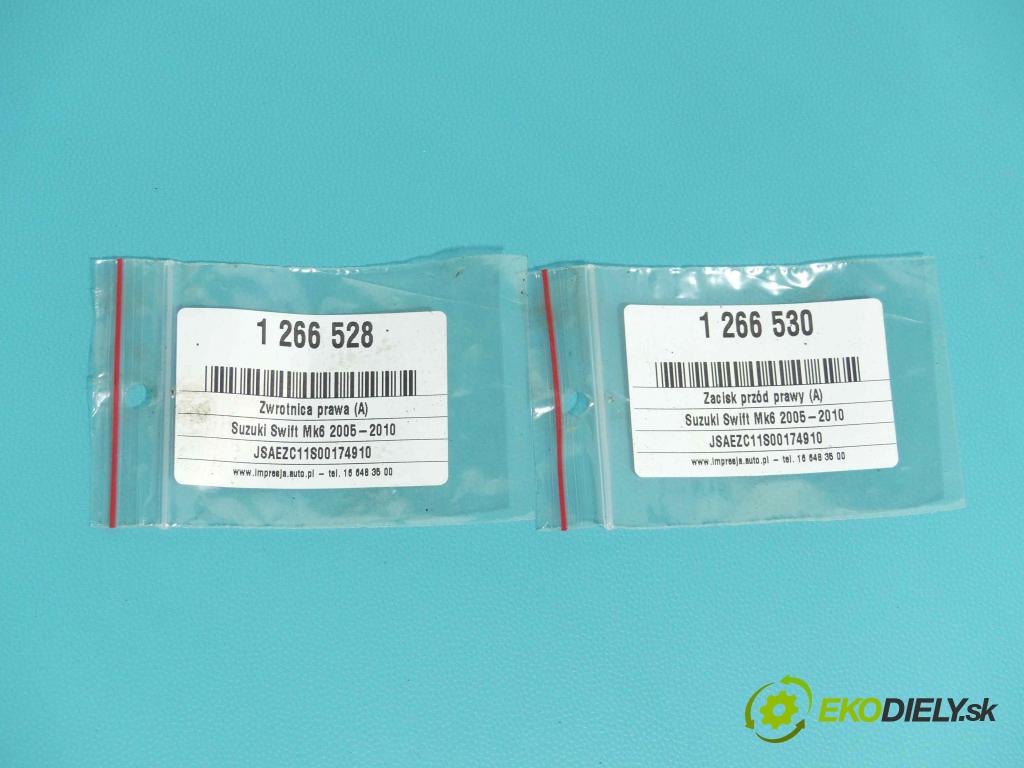 Suzuki Swift Mk6 2005-2010 1.3 16v 92 HP manual 67,5 kW 1328 cm3 5- brzdič predné pravý  (Ostatné)