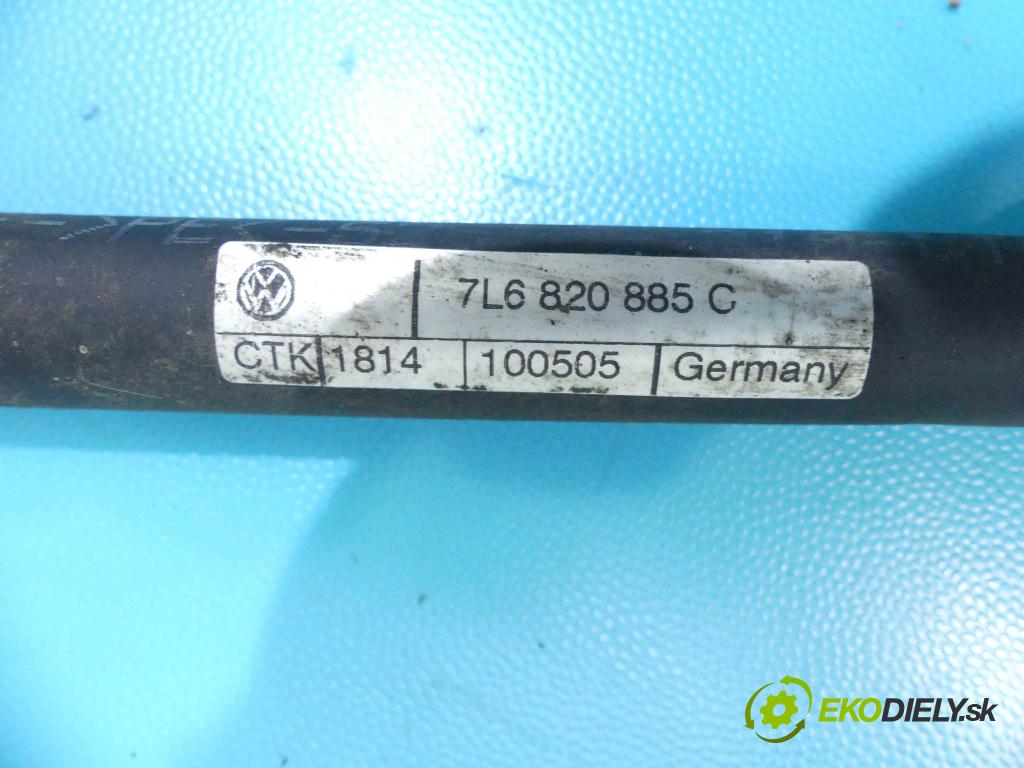 Vw Touareg I 2002-2010 3.0 V6 tdi 224hp automatic 165 kW 2967 cm3 5- rúrka klimatizácie 7L6820885C