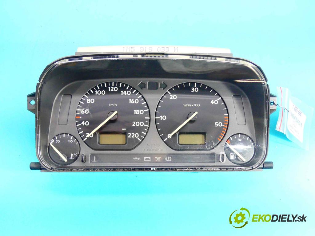 Vw Vento 1.9d 64 HP manual 47 kW 1896 cm3 4- prístrojovka/ budíky 1H5919033M (Prístrojové dosky, displeje)