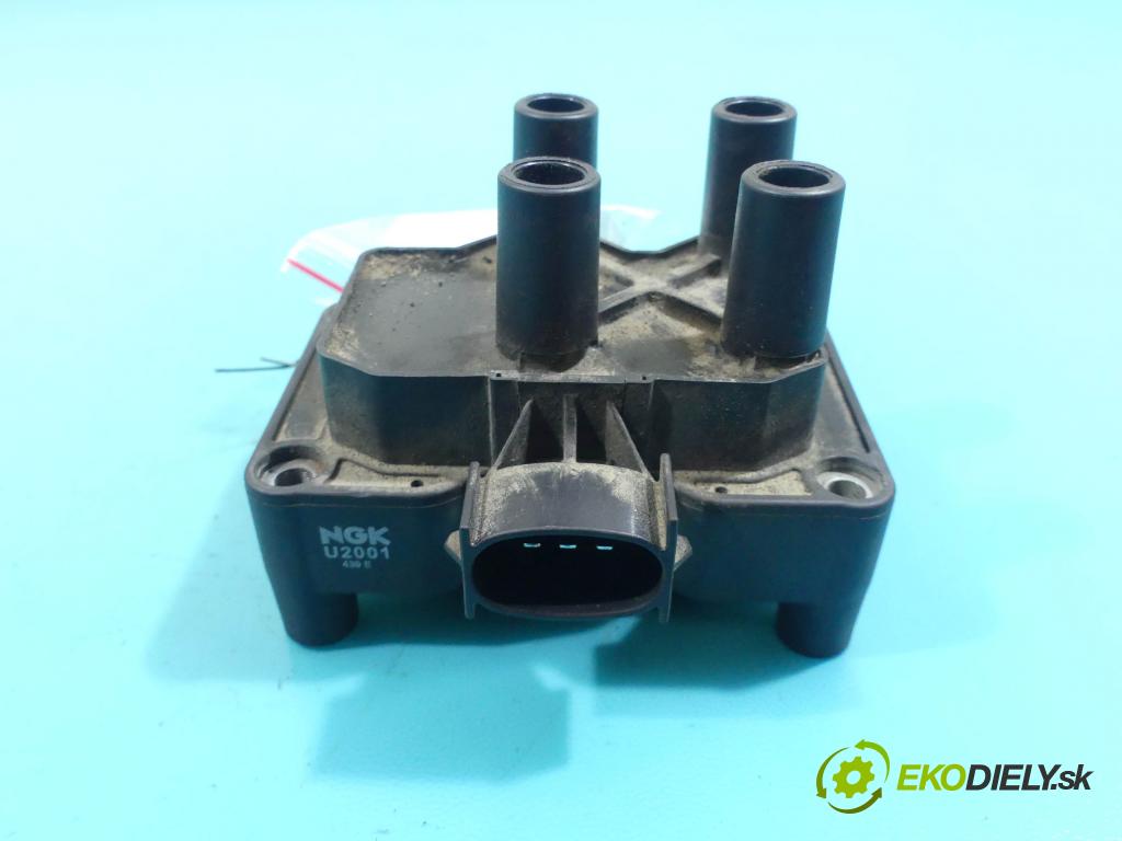 Ford Focus Mk1 1998-2004 1.4 16v 75 HP manual 55 kW 1388 cm3 3- cievka zapaľovacia U2001 439E (Zapaľovacie cievky, moduly)