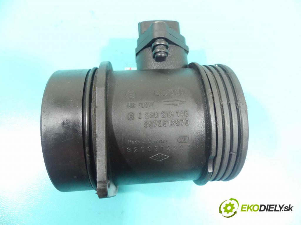 Renault Vel satis 3.0 dci 177 HP automatic 130 kW 2958 cm3 5- průtokoměr: 0280218146 (Váhy vzduchu)