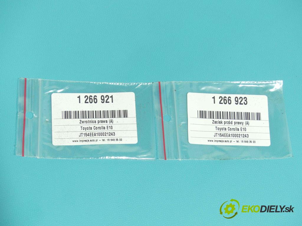 Toyota Corolla E10 1,4.0 16v 88 HP manual 65 kW 1332 cm3 5- náboj pravé  (Náboje)