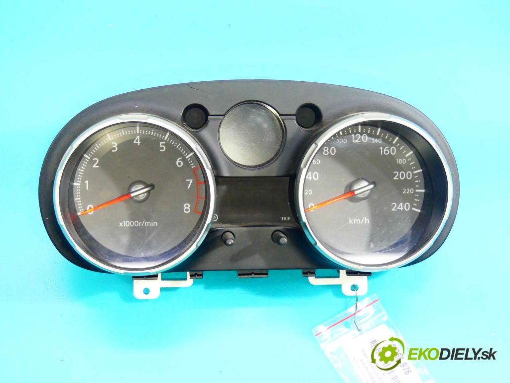 Nissan Qashqai I J10 2006-2013 2.0 16v 141 HP manual 104 kW 1997 cm3 5- prístrojovka/ budíky JD02B (Prístrojové dosky, displeje)