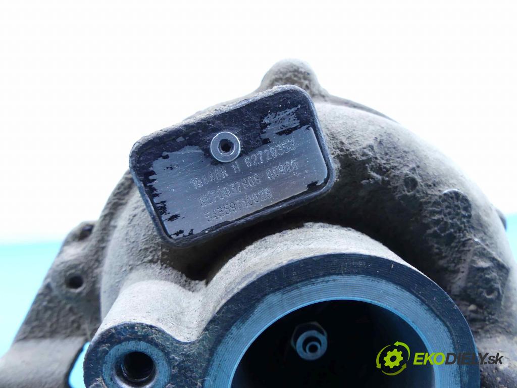 Renault Megane III 2008-2016 1.5 dci 90 HP manual 66 kW 1461 cm3 5- turbodúchadlo, turbo 5435-971-0028 (Turbodúchadlá (kompletné))