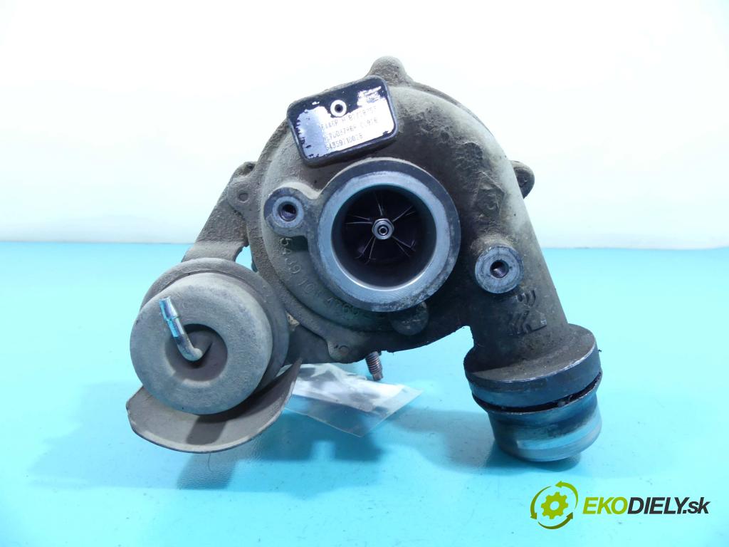 Renault Megane III 2008-2016 1.5 dci 90 HP manual 66 kW 1461 cm3 5- turbodúchadlo, turbo 5435-971-0028 (Turbodúchadlá (kompletné))