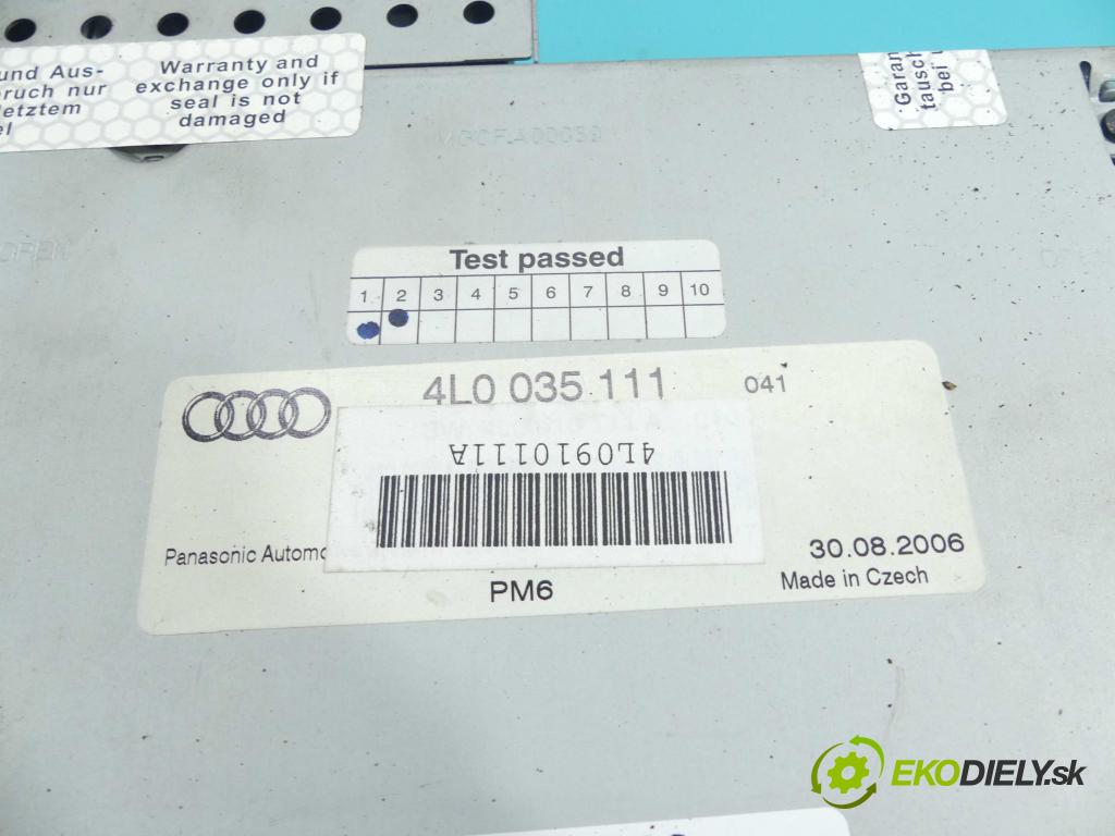 Audi Q7 2005-2015 3.0 tdi V6 232KM automatic 171 kW 2967 cm3 5- Menič: cd 4L0035111 (CD meniče)