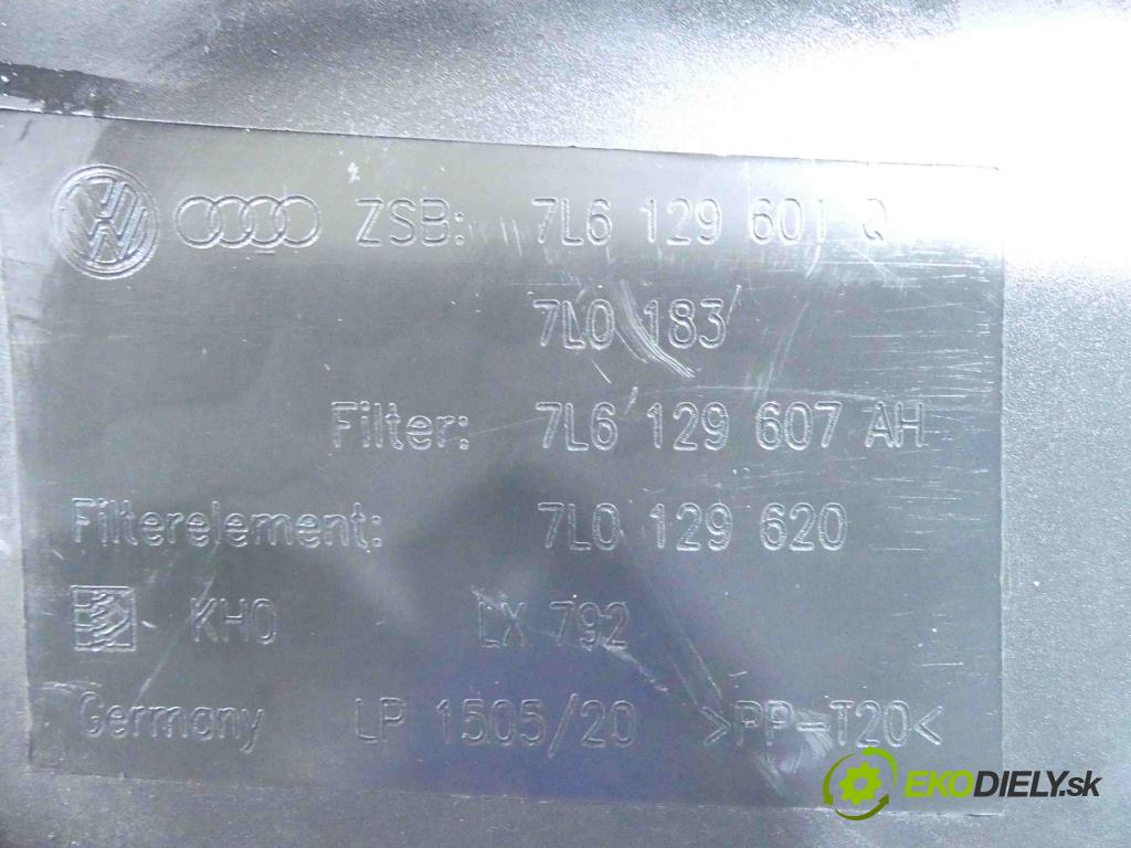 Audi Q7 2005-2015 3.0 tdi V6 232KM automatic 171 kW 2967 cm3 5- obal filtra vzduchu 7L6129601Q (Obaly filtrov vzduchu)