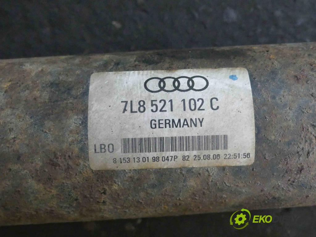 Audi Q7 2005-2015 3.0 tdi V6 232KM automatic 171 kW 2967 cm3 5- Hřídel: 7L8521102C (Kardaňové hriadele)