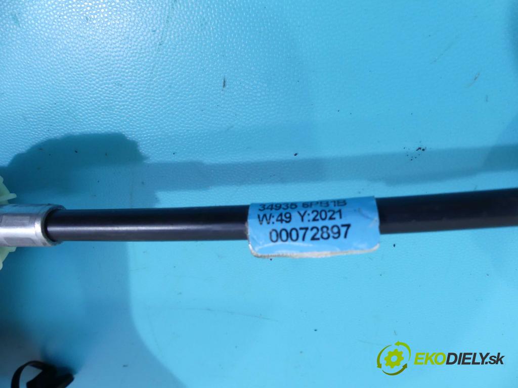 Dacia Sandero III 2020- 1.0 Tce 90 HP automatic 66 kW 999 cm3 5- Páka: Změny: stupeň,rýchlosť 349016PB3B (Rýchlostné páky / kulisy)