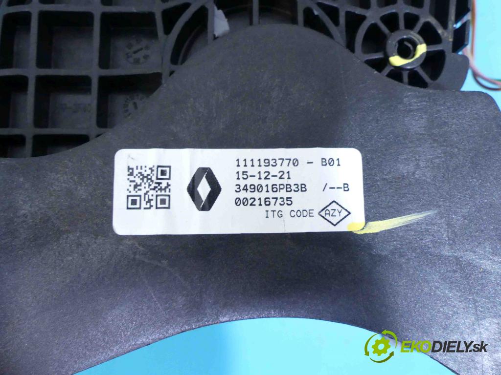 Dacia Sandero III 2020- 1.0 Tce 90 HP automatic 66 kW 999 cm3 5- Páka: Změny: stupeň,rýchlosť 349016PB3B (Rýchlostné páky / kulisy)