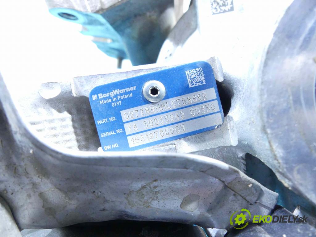 Dacia Sandero III 2020- 1.0 Tce 90 hp automatic 66 kW 999 cm3 5- Turbodmychadlo 16319700063 (Turbodúchadla (kompletní))