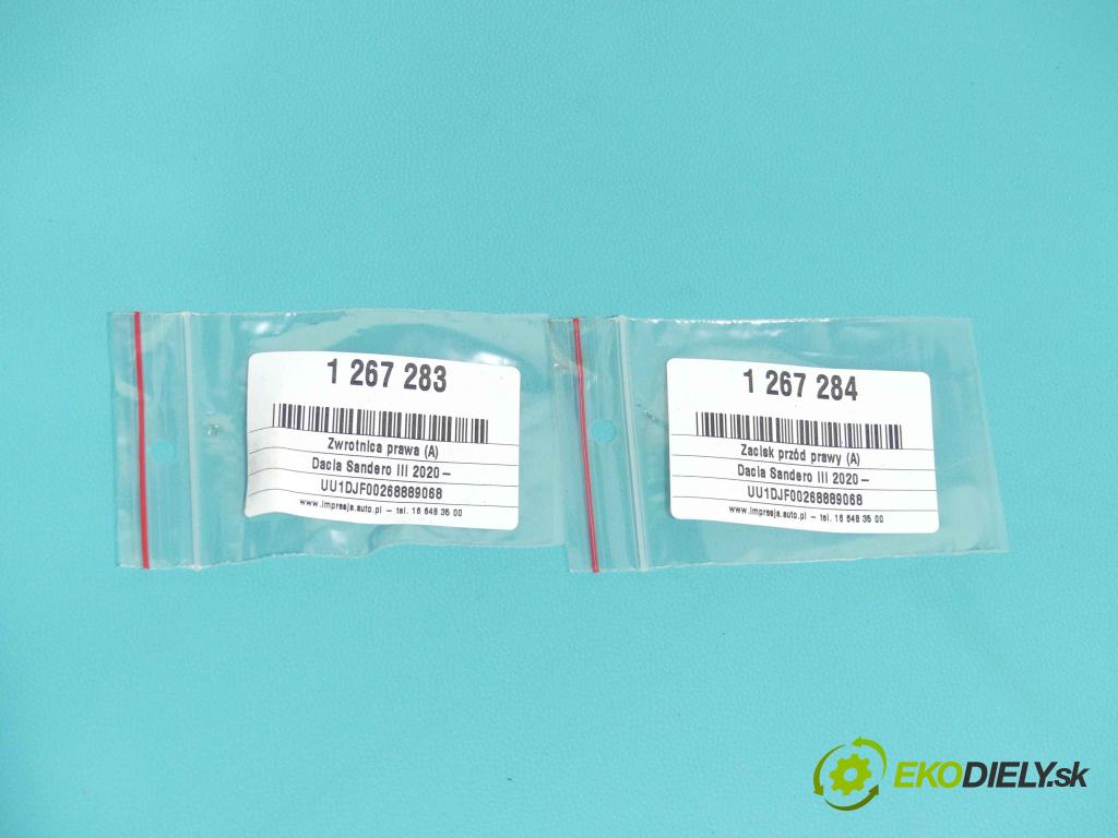 Dacia Sandero III 2020- 1.0 Tce 90 HP automatic 66 kW 999 cm3 5- náboj pravé  (Náboje)