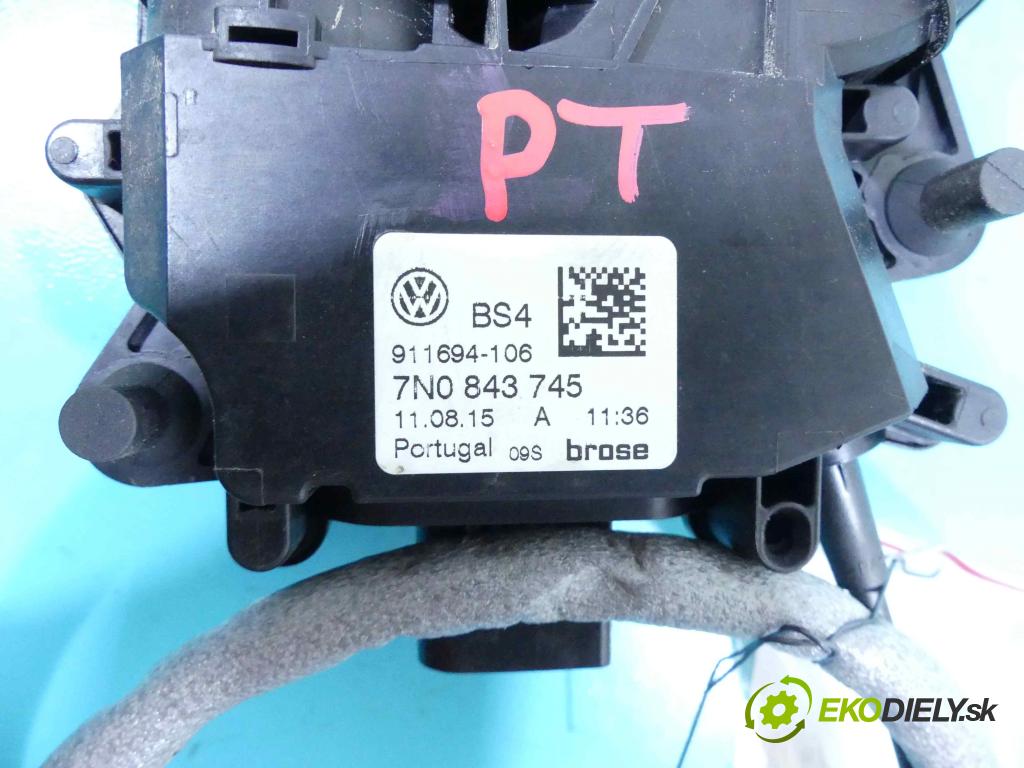 Seat Alhambra II 2010-2020 2.0 tdi 184 hp automatic 135 kW 1968 cm3 5- zámek zadní pravý 7N0843745