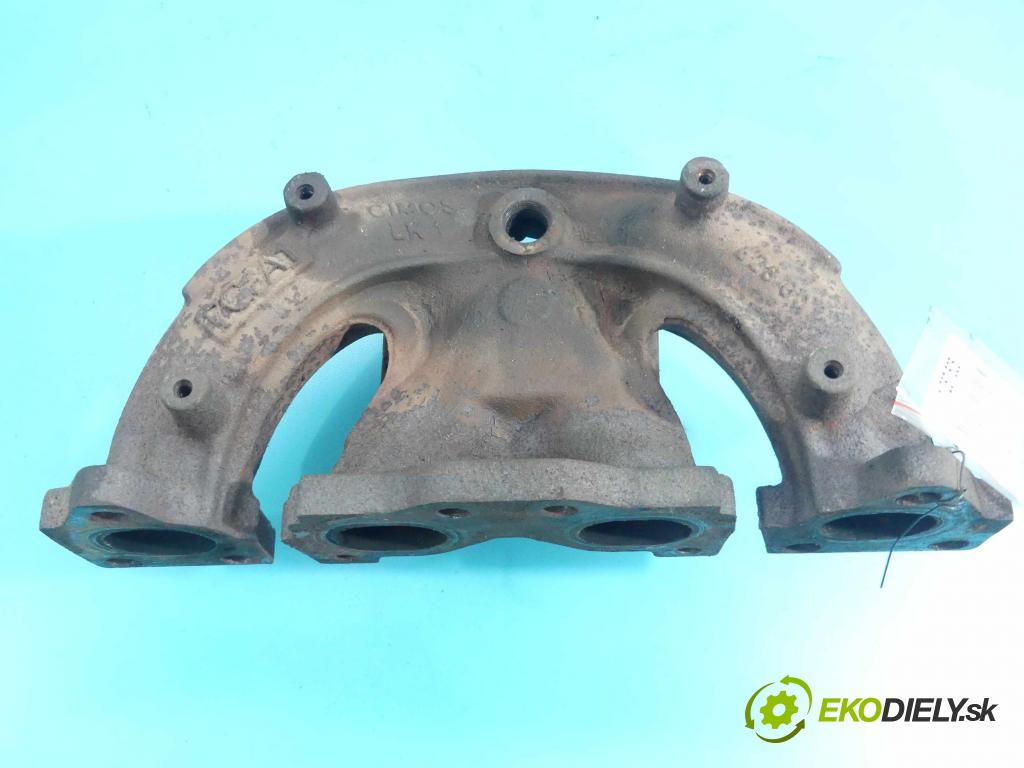 Peugeot 206 1.6 16v 109 hp manual 80 kW 1587 cm3 3- potrubí výfuk  (Výfukové potrubí)