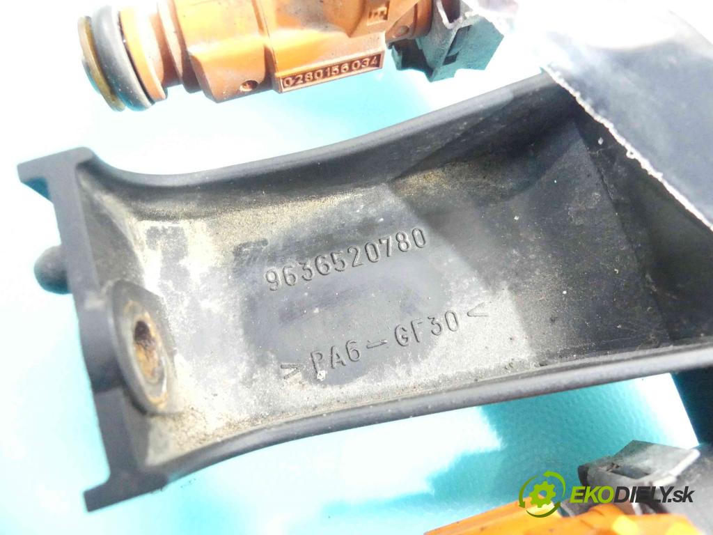 Peugeot 206 1.6 16v 109 HP manual 80 kW 1587 cm3 3- vstrek 0280156034 (Vstrekovače)