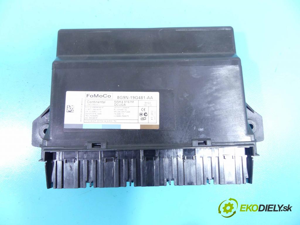 Jaguar XF I X250 2007-2015 3.0 Td V6 275 HP automatic 202 kW 2993 cm3 4- modul riadiaca jednotka 8G9N-19G481-AA (Ostatné)