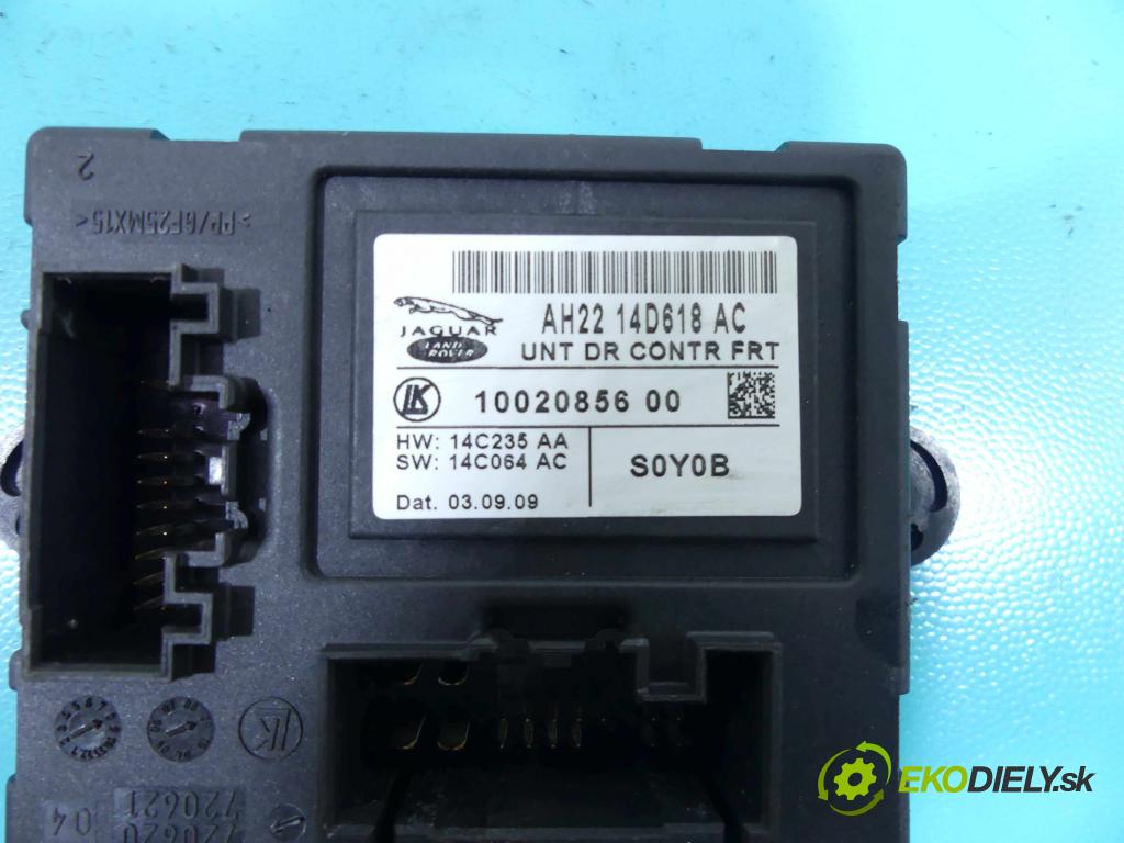 Jaguar XF I X250 2007-2015 3.0 Td V6 275 HP automatic 202 kW 2993 cm3 4- modul riadiaca jednotka AH2214D618AC (Ostatné)