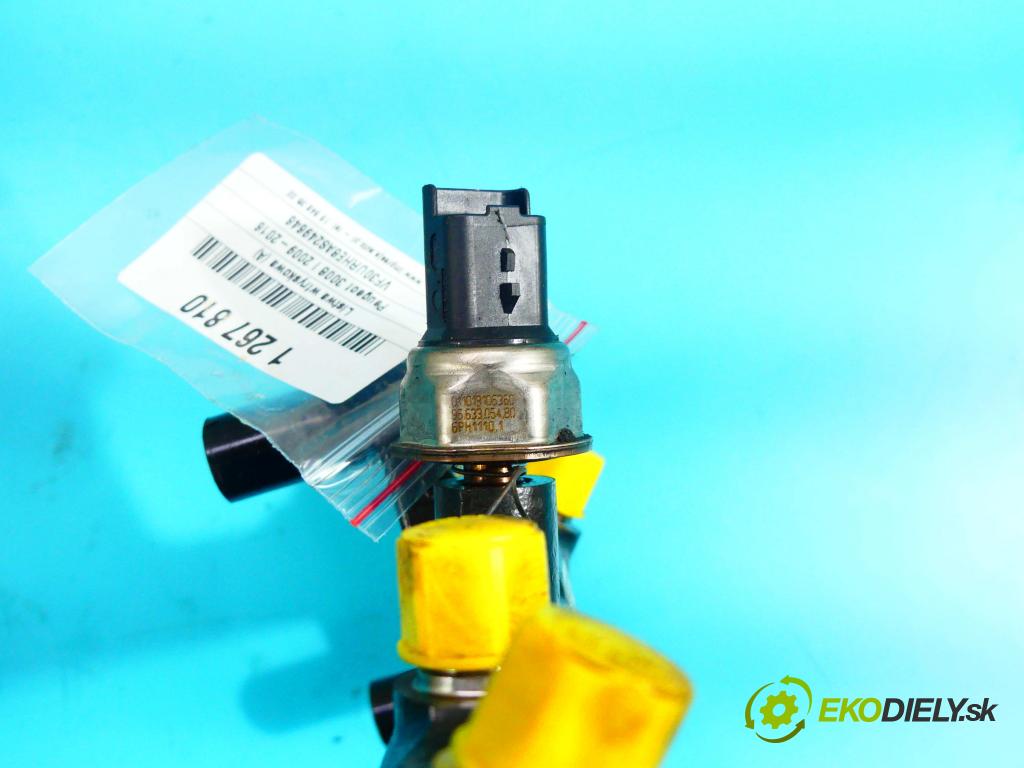 Peugeot 3008 I 2009-2016 2.0 hdi 150 HP manual 110 kW 1997 cm3 5- lišta vstrekovacia 9681909680-03 (Vstrekovacie lišty)