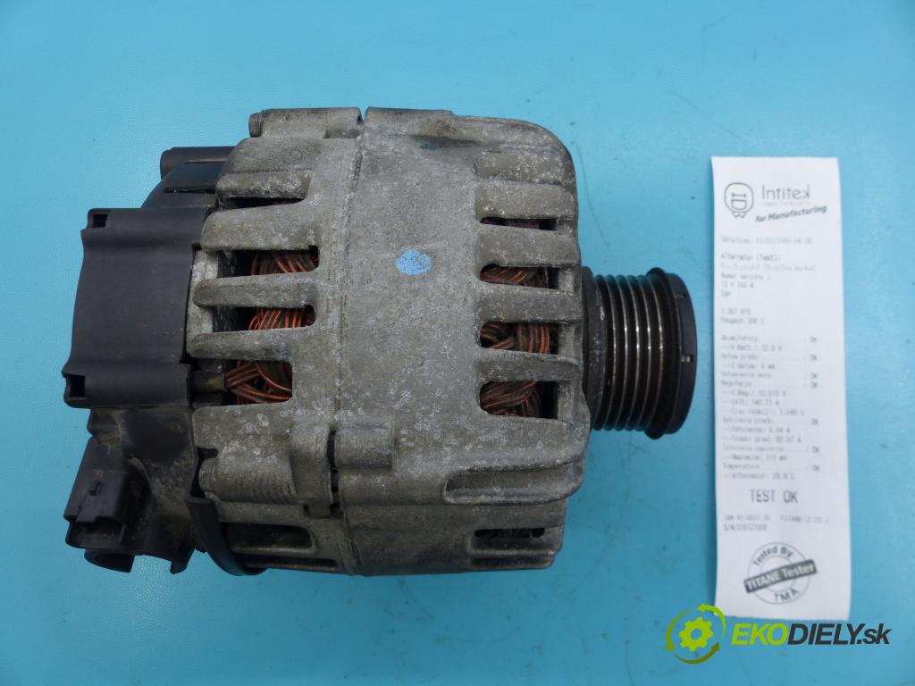 Peugeot 3008 I 2009-2016 2.0 hdi 150 hp manual 110 kW 1997 cm3 5- Alternator 9664779680 (Alternátory)