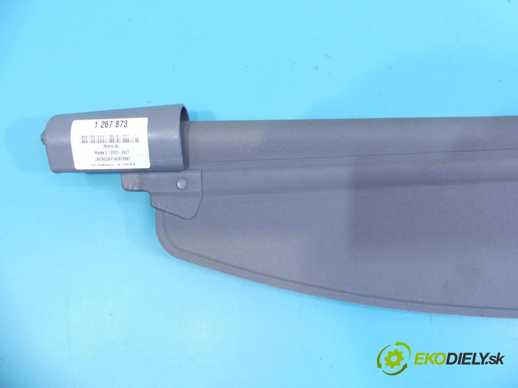 Mazda 2 I 2003-2007 1.4 citd 68 HP manual 50 kW 1399 cm3 5- roleta  (Rolety kufra)