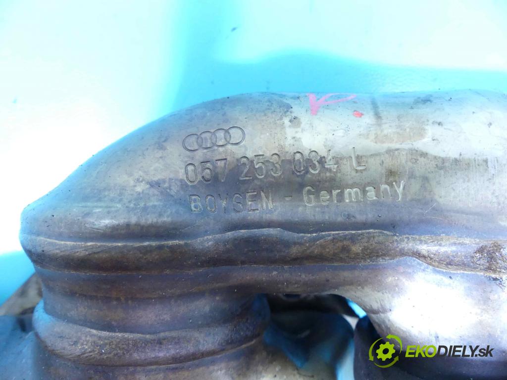 Audi A8 D3 2002-2009 4.0 tdi 275 hp automatic 202 kW 3936 cm3 4- potrubí výfuk 057253034L (Výfukové potrubí)