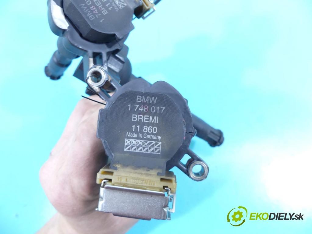 Bmw 5 E39 1996-2003 2.0 24V 150 HP manual 110 kW 1991 cm3 4- cievka zapaľovacia 1748017 (Zapaľovacie cievky, moduly)