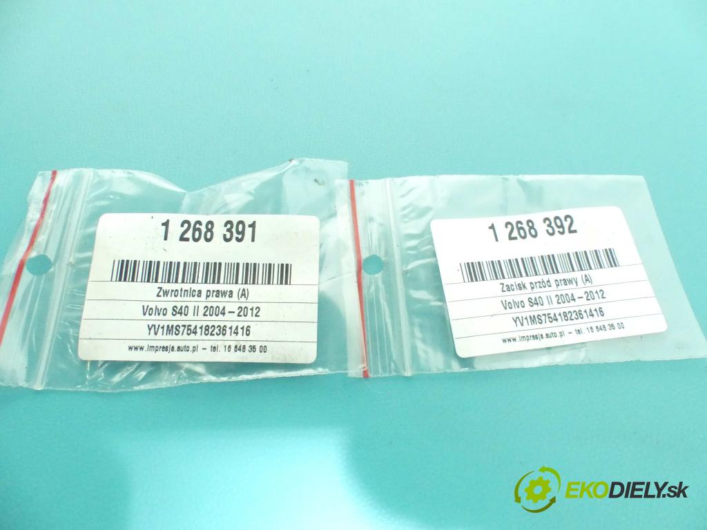 Volvo S40 II 2004-2012 2.0d 136 HP manual 100 kW 1997 cm3 4- náboj pravé (Náboje)