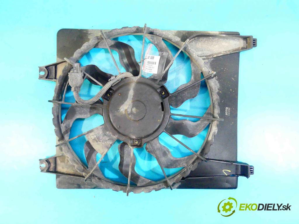 Hyundai Santa Fe II 2006-2012 2.2 crdi 150 HP automatic 110 kW 2188 cm3 5- Ventilátor chladiča