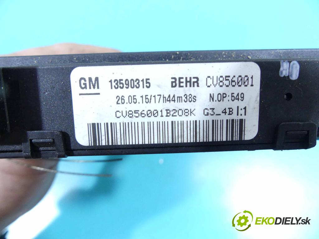 Opel Zafira C 2012-2019 Tourer 2.0 cdti 170 HP automatic 125 kW 1956 cm3 5- radiator 13590315 (Radiátory kúrenia)