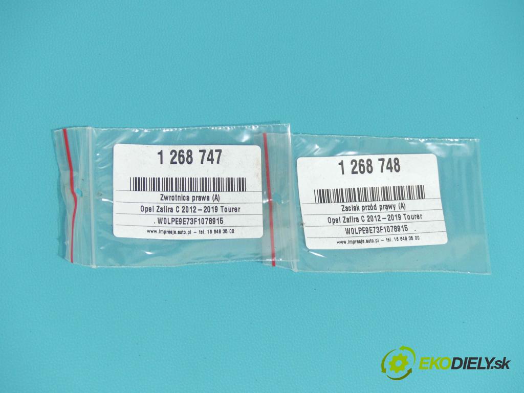 Opel Zafira C 2012-2019 Tourer 2.0 cdti 170 HP automatic 125 kW 1956 cm3 5- náboj pravé  (Náboje)