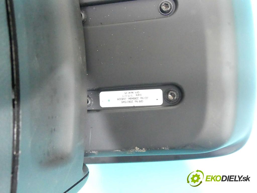 Opel Zafira C 2012-2019 Tourer 2.0 cdti 170 HP automatic 125 kW 1956 cm3 5- operadlo 13377807 (Lakťové opierky)