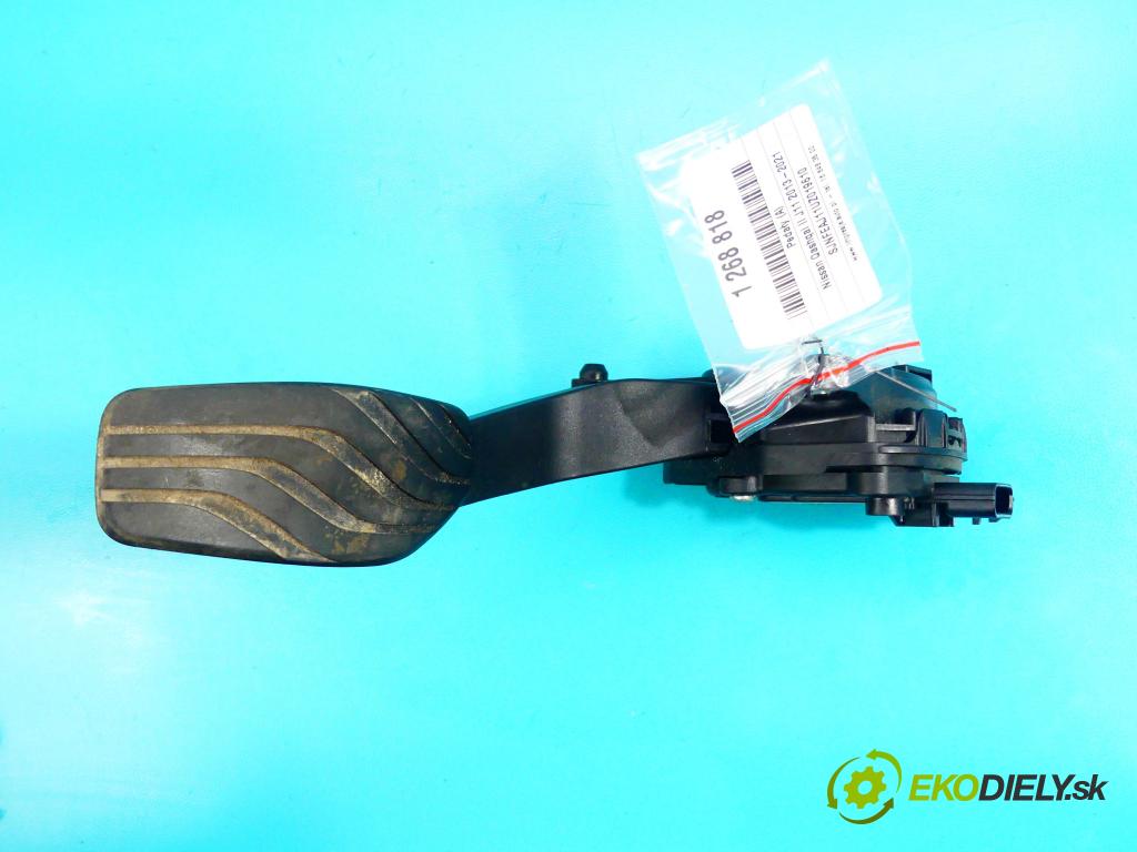 Nissan Qashqai II J11 2013-2021 1.2 T 116 HP manual 85 kW 1197 cm3 5- pedále 180024BA0B (Pedále)