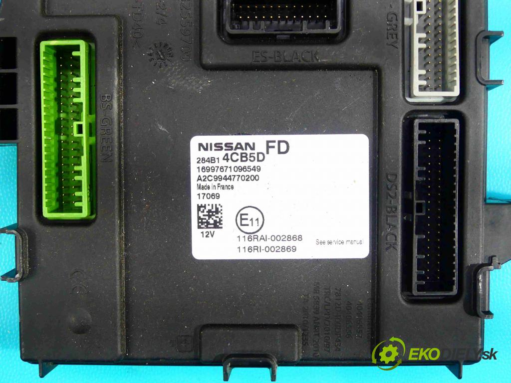 Nissan Qashqai II J11 2013-2021 1.2 T 116 HP manual 85 kW 1197 cm3 5- modul riadiaca jednotka 284B14CB5D (Ostatné)