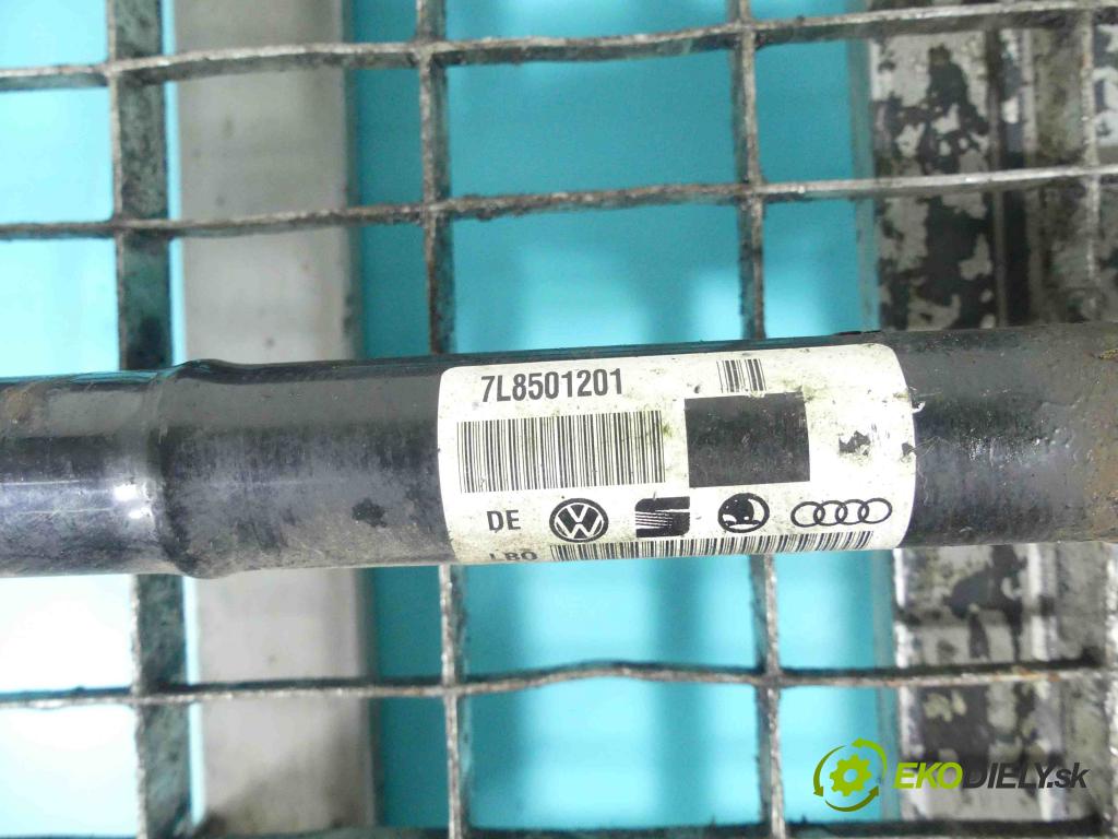 Audi Q7 2005-2015 3.0 tdi V6 232KM automatic 171 kW 2967 cm3 5- poloos pravé 7L8501201 (Poloosy)