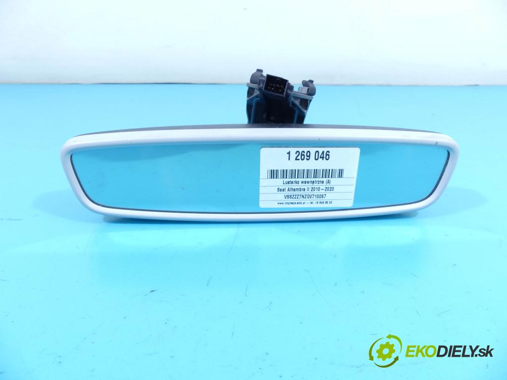 Seat Alhambra II 2010-2020 2.0 tdi 184 hp automatic 135 kW 1968 cm3 5- zpětné zrcátko vnitřní 3G0857511AJ (Světla vnitřní)