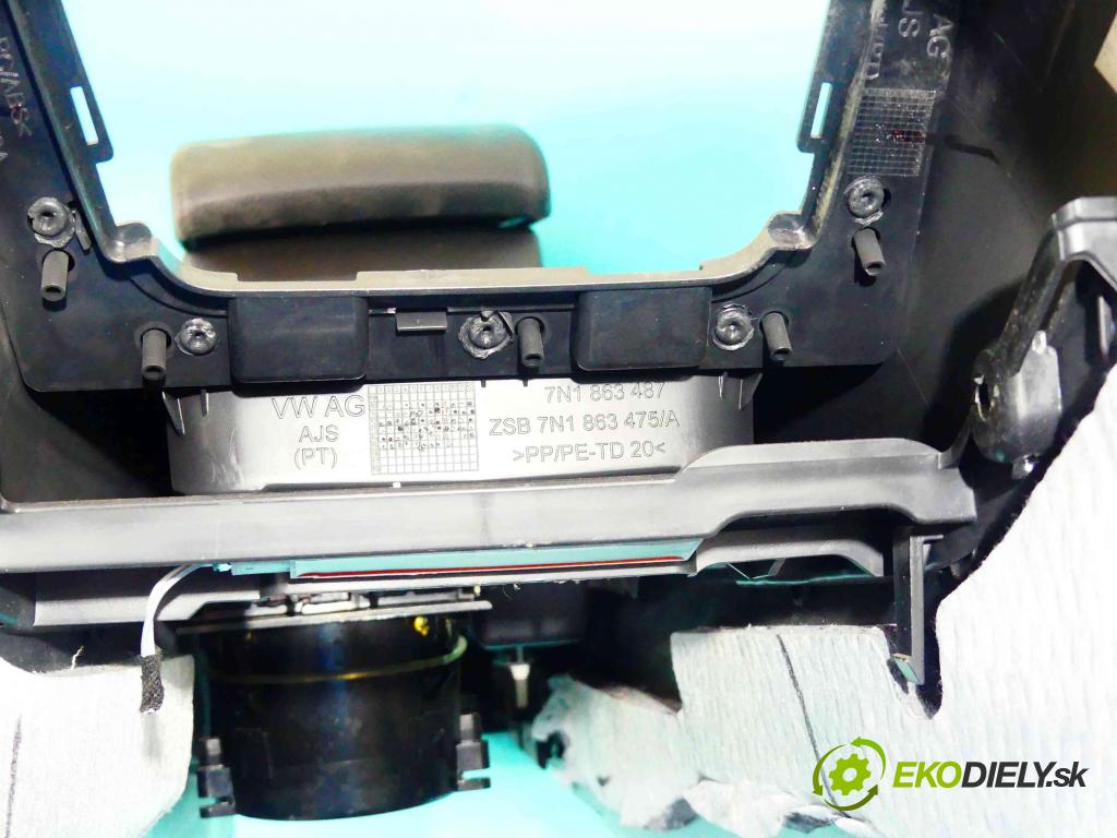 Seat Alhambra II 2010-2020 2.0 tdi 184hp automatic 135 kW 1968 cm3 5- operadlo 7N1863487 (Lakťové opierky)