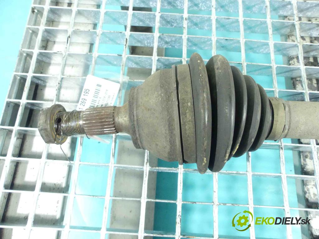 Peugeot Partner II 2008-2018 1.6 hdi 90 HP manual 66 kW 1560 cm3 5- poloos ľavé  (Poloosy)