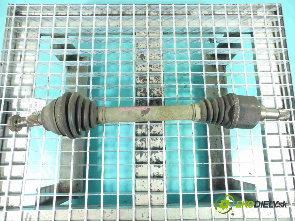 Peugeot Partner II 2008-2018 1.6 hdi 90 HP manual 66 kW 1560 cm3 5- poloos ľavé  (Poloosy)