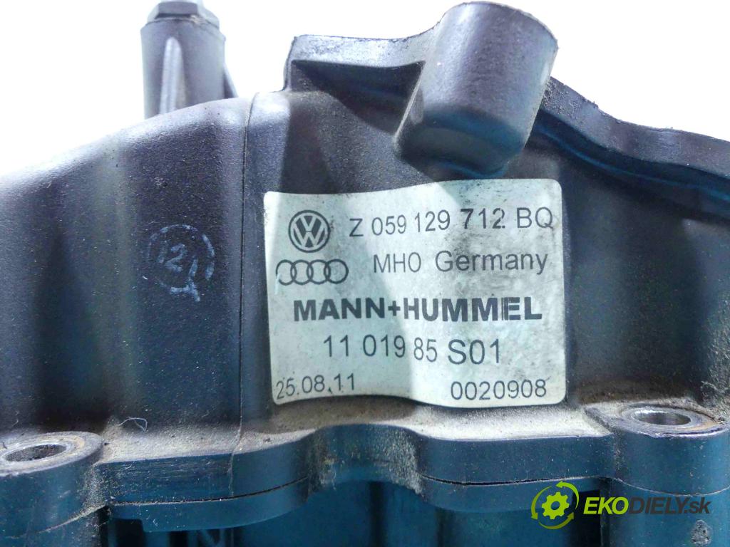 Audi A6 C6 2004-2011 3.0 tdi V6 232KM automatic 171 kW 2967 cm3 5- zvod nasávací 059129712BQ (Sacie potrubia)