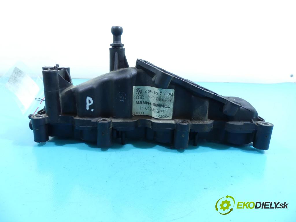 Audi A6 C6 2004-2011 3.0 tdi V6 232KM automatic 171 kW 2967 cm3 5- zvod nasávací 059129712BQ (Sacie potrubia)