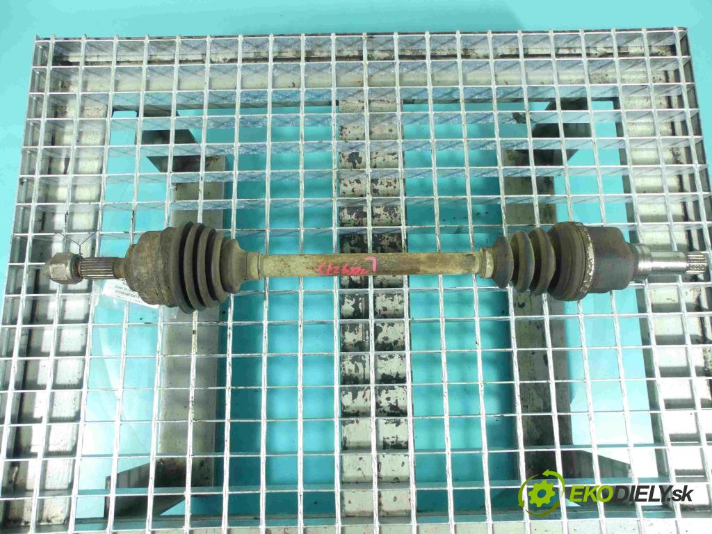 Citroen C3 I 2002-2009 1.4 hdi 68 HP manual 50 kW 1398 cm3 5- poloos ľavé  (Poloosy)