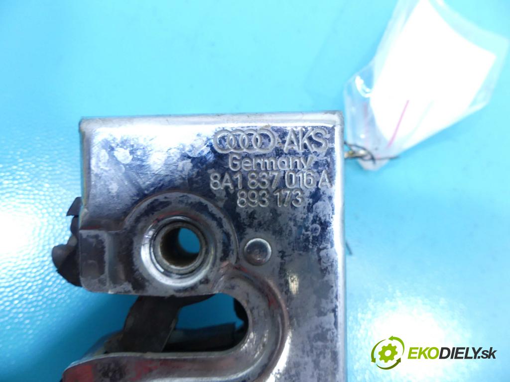 Audi 80 B4 1991-1994 2.3 mech 133 hp manual 98 kW 2308 cm3 4- zámek přední pravý 8A1837016A