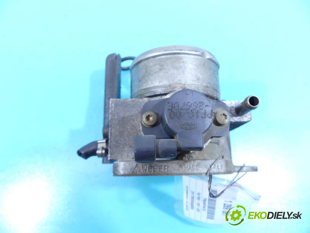 Fiat Palio I 1997-2001 1.6 16v 103 HP manual 76 kW 1596 cm3 5- klapka 54CFA26 (Škrtiace klapky)