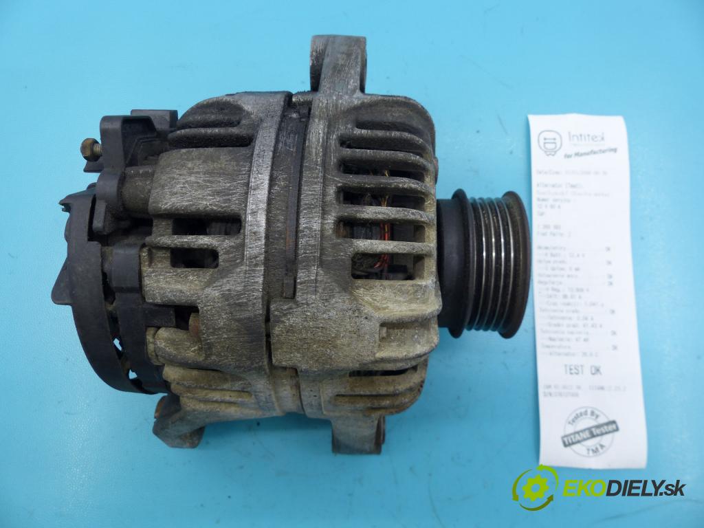 Fiat Palio I 1997-2001 1.6 16v 103 hp manual 76 kW 1596 cm3 5- Alternator  (Alternátory)