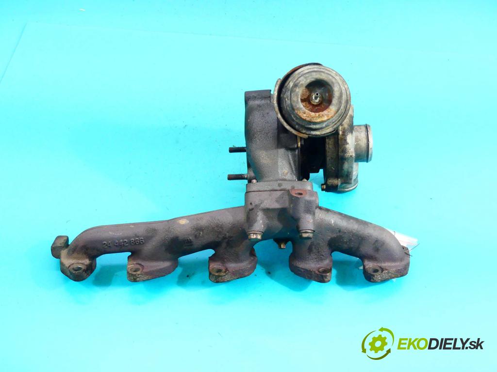 Opel Vectra C 2002-2008 2.2 dti 125 HP manual 92 kW 2172 cm3 5- turbodúchadlo, turbo 717626-1 (Turbodúchadlá (kompletné))