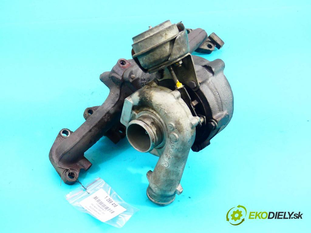 Opel Vectra C 2002-2008 2.2 dti 125 HP manual 92 kW 2172 cm3 5- turbodúchadlo, turbo 717626-1 (Turbodúchadlá (kompletné))