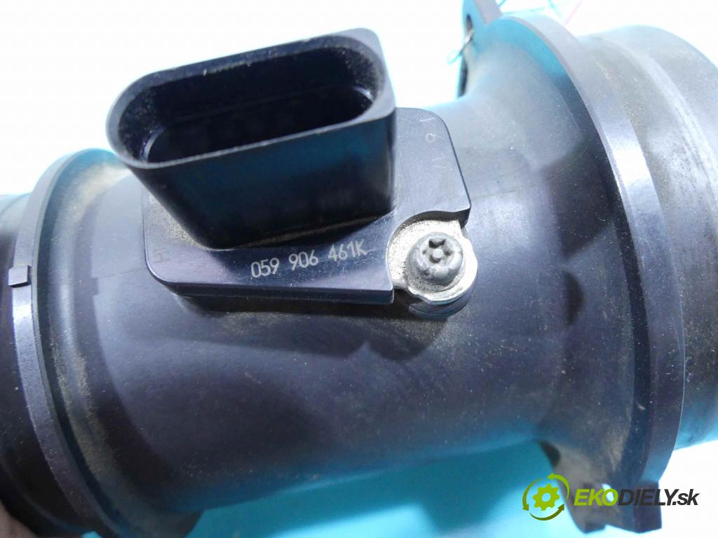 Audi A6 C6 2004-2011 3.0 tdi 224hp automatic 165 kW 2967 cm3 4- průtokoměr: 059906461K (Váhy vzduchu)
