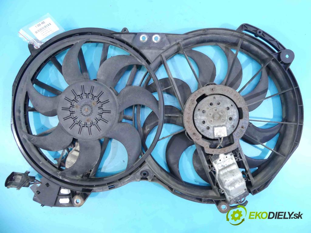 Audi A6 C6 2004-2011 3.0 tdi 224 hp automatic 165 kW 2967 cm3 4- ventilátor chladič 4F0959455C