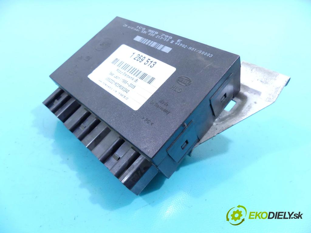 Seat Leon I 1999-2005 1.4 16v 75 HP manual 55 kW 1390 cm3 5- modul riadiaca jednotka 1C0959799E (Ostatné)